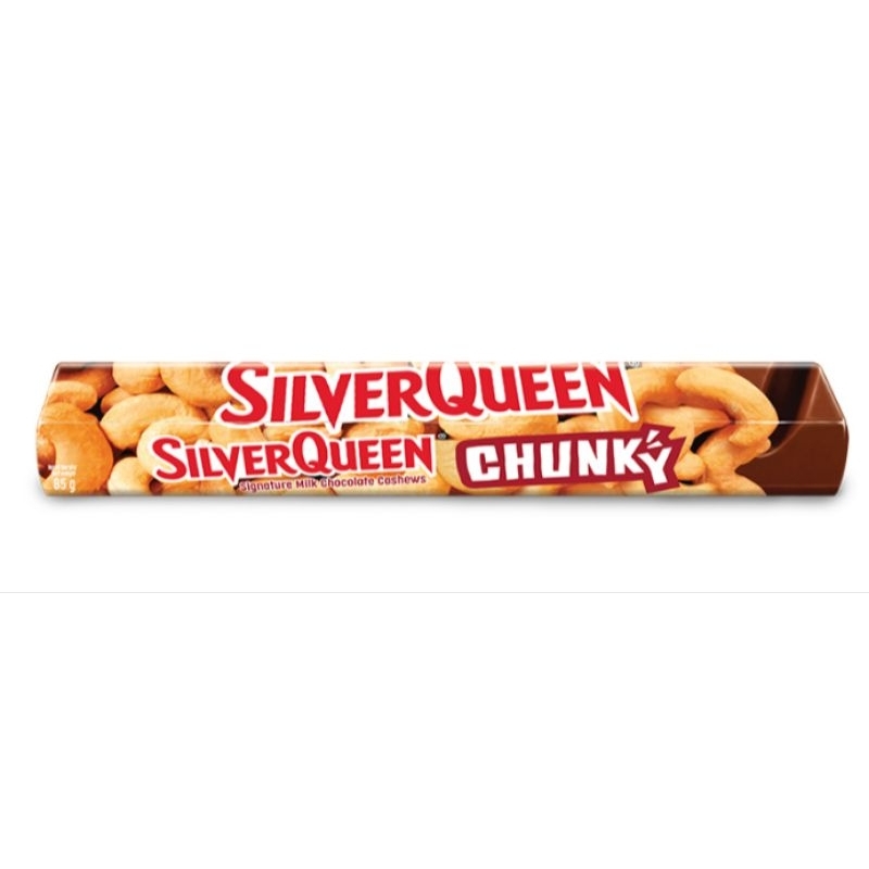 

Silverqueen Chunky bar chocolate cashew 85 gram