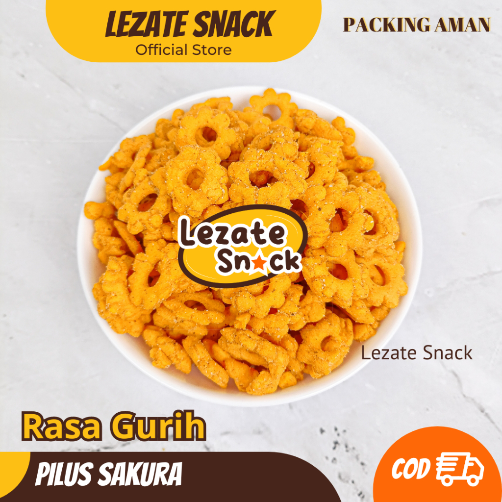 

Snack Ribut Gurih 200GR Kiloan Murah Enak Renyah / Pilus Sakura Original Warna Warni Jadul Kue Kembang Bunga Ribut Gurih WAP Shop