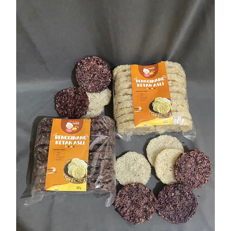 

RENGGINANG MENTAH~MBAH AYI | BIG ISI 20pcs 500grm ( gurih,manis,renyah,jumbo)