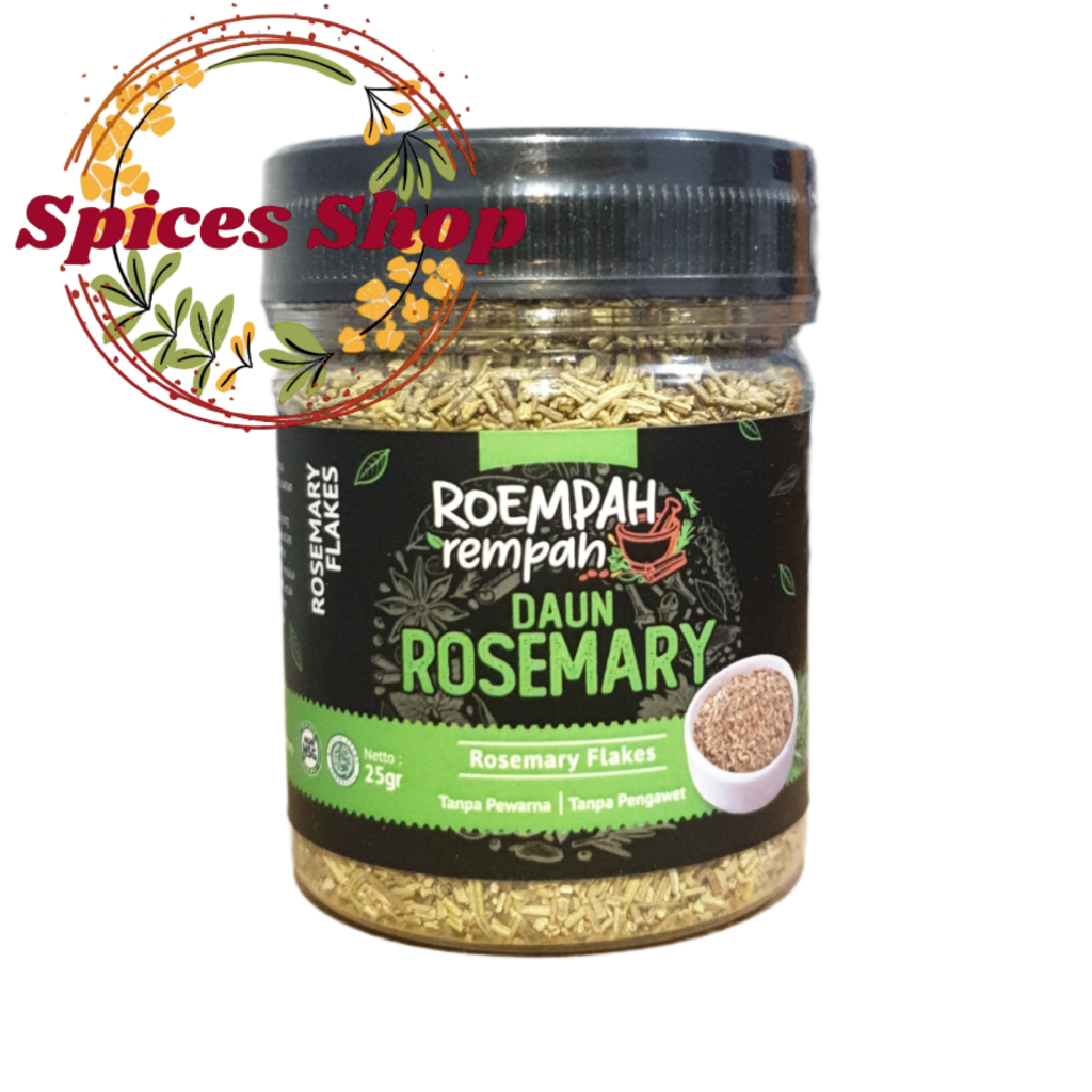 

Daun Rosemary Kering ROEMPAH REMPAH / Rosemary Leaves Flakes 25Gr