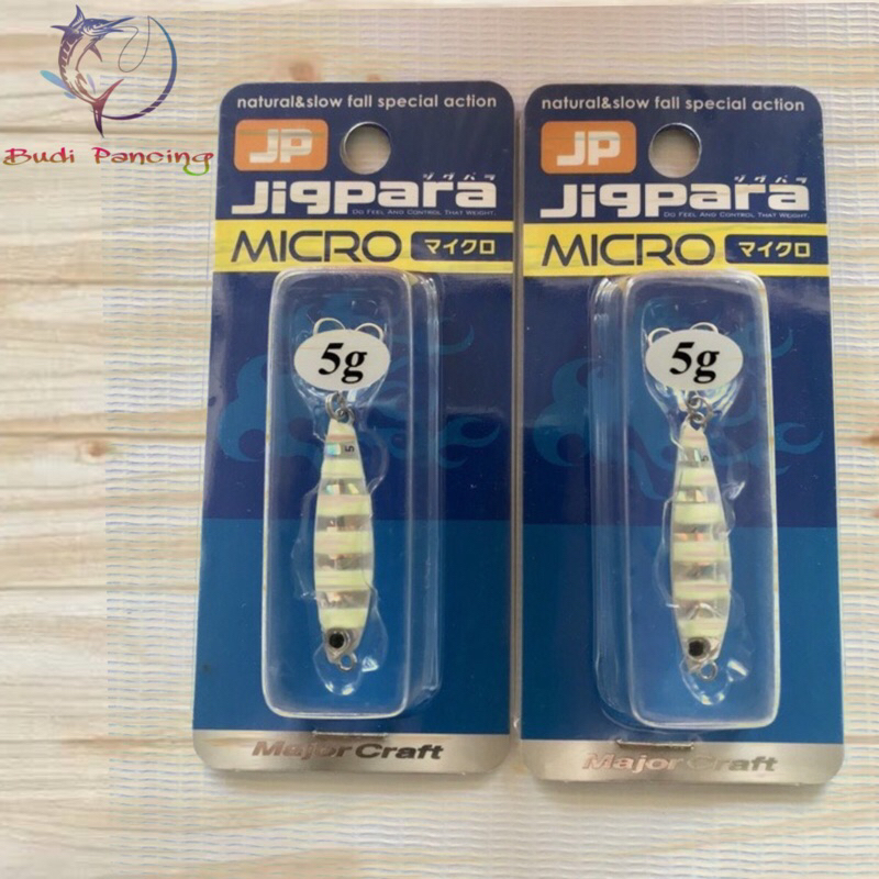 Micro Jig Jigpara Metal Jig 5 Gram Original Jigpara