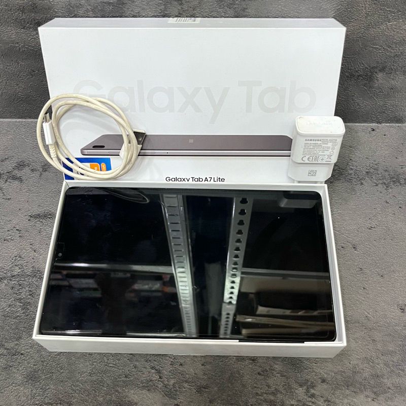 Samsung Galaxy Tab A7 Lite 3/32gb Fullset Second Garansi Resmi