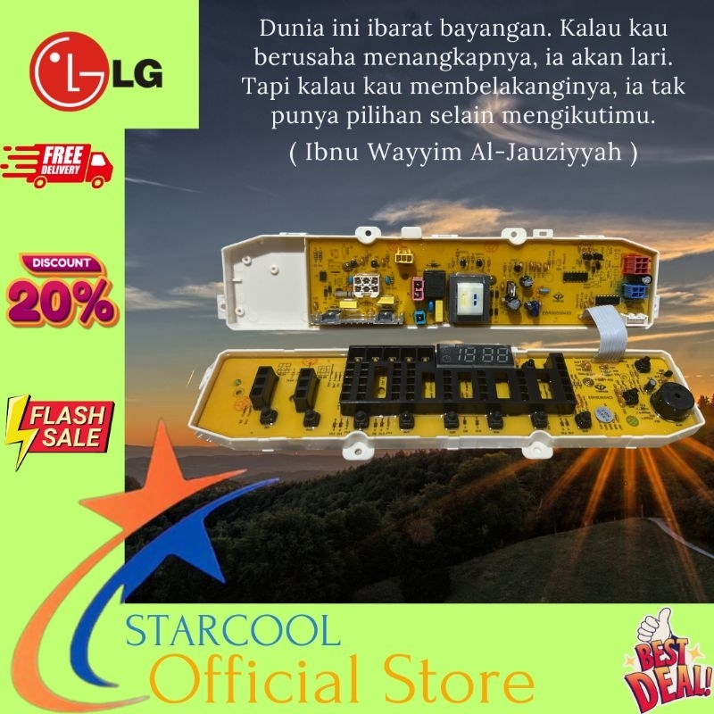 LG TurboDrum 11.0kg TSA11NNS , Modul pcb mesin cuci Top loading