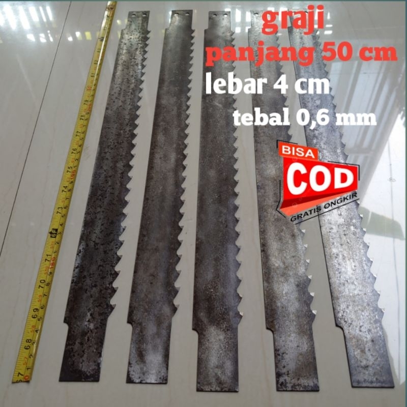 bahan graji baru stok lama