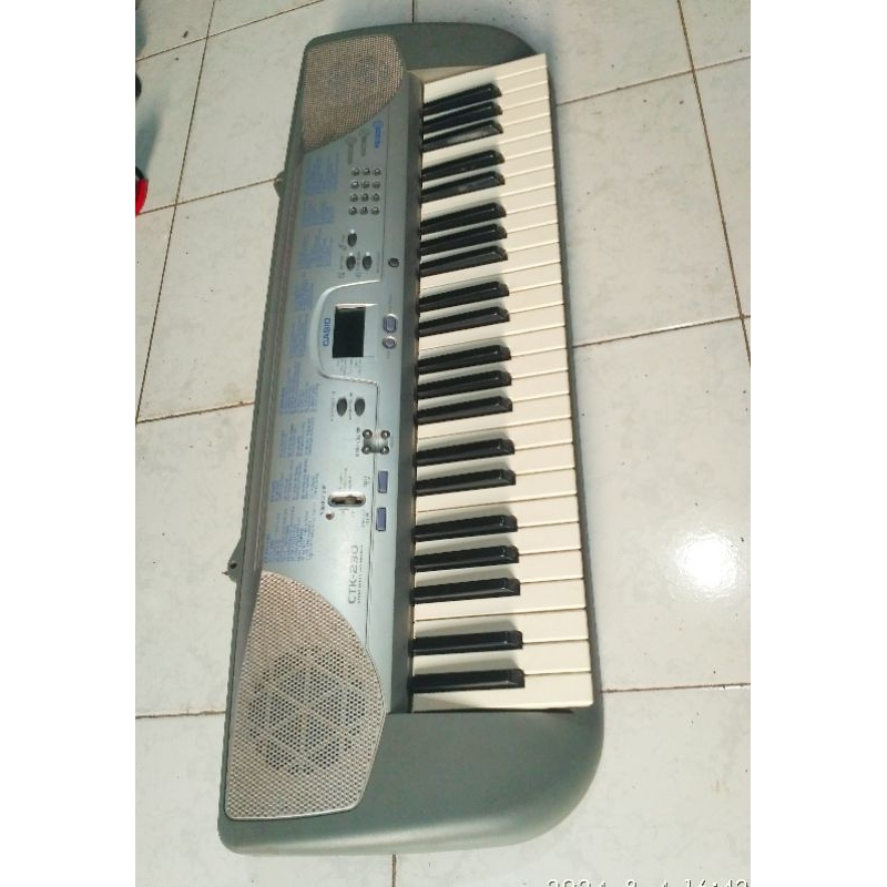 keyboard#piano casio ctk230,normal sangat