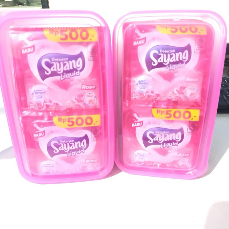 Detergen Liquid Sayang Perbox Isi 24 Sachet
