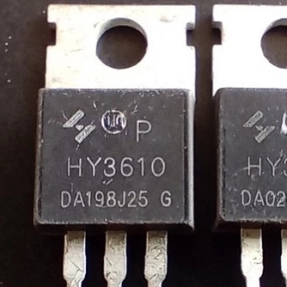 Pangestu Sparepart -  MOSFET HY HY3610 3610 160A 100V TO-220 INVERTER PAC DC DC CONVERTER ORIGINAL C