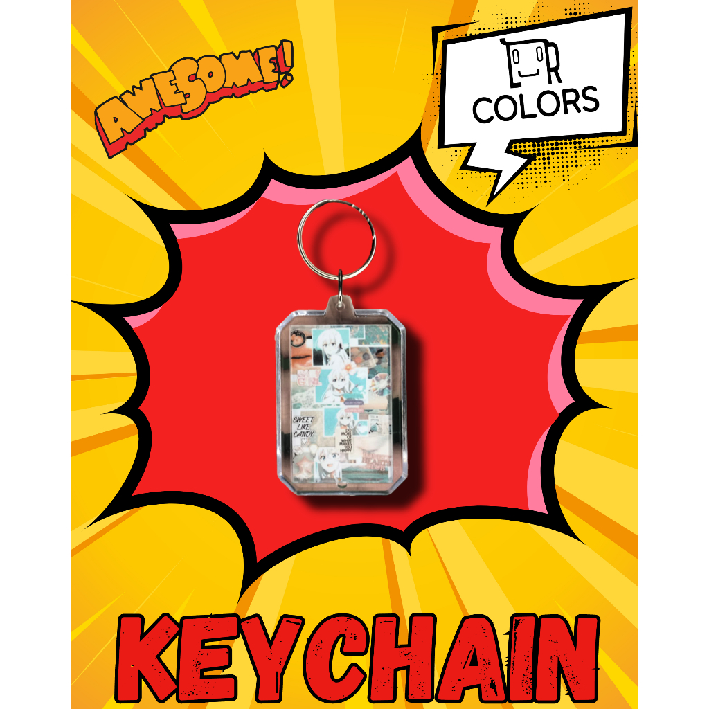 Ganci Custom insert photo akrilik