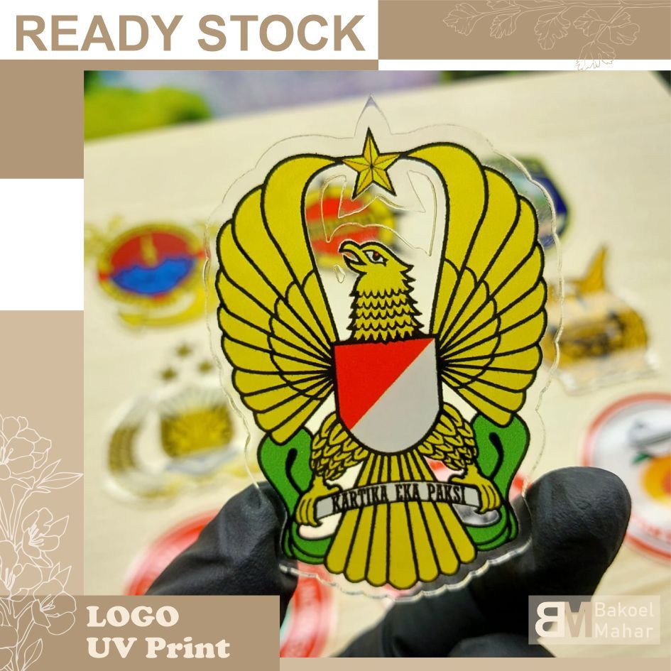LOGO AKRILIK UV PRINT / AKRILIK PRINT WARNA