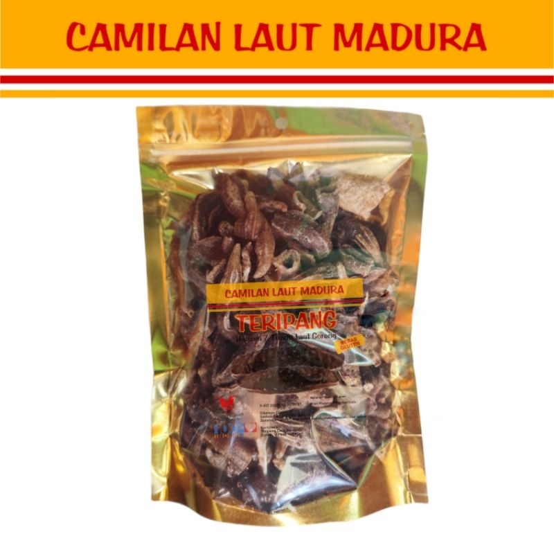 

TERIPANG LAUT Bebas Gluten Tanpa Tepung Teman Santai Cocok Buat Oleh - Oleh Camilan Laut Madura Kemasan isi Bersih 75 gram Sea Cucumber Blonyo Kerupuk Krupuk Rambak Fresh Instant Cemilan Food Snack Makanan Crispy