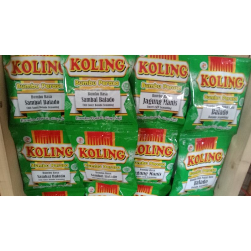 

Bumbu tabur/ Bumbu perasa makanan KOLING/MAZZONI