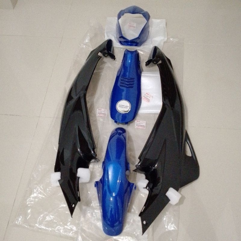 BODY SET SUZUKI SATRIA FU THAILAND ORI SGP BIRU / BLUE