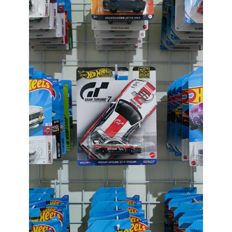 Hot Wheels HW Premium Nissan Skyline GTR R34 Grand Turismo JDM