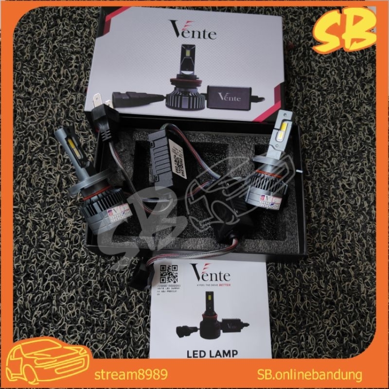 Led Vente H4 Premium 55watt Hi Low 3 warna 3 color garansi 12 bulan Headlamp