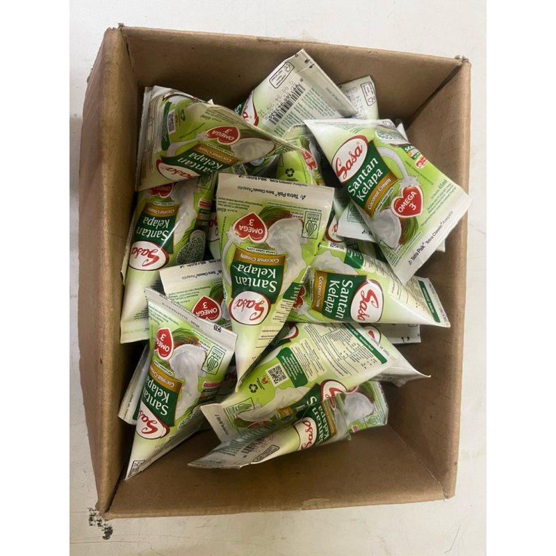 

sasa santan cair 65ml 16pcs