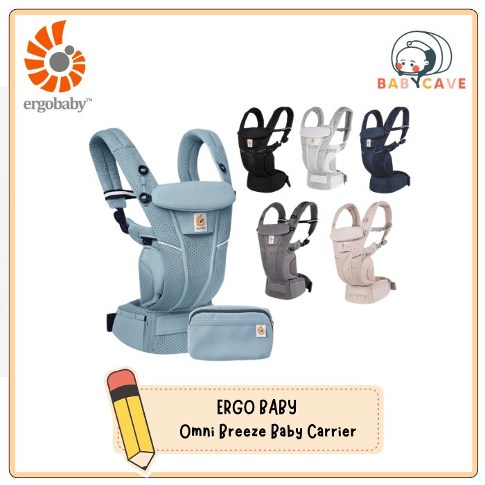 Ergobaby Omni Breeze Carrier / Gendongan Bayi Ergobaby Omni Breeze Carrier