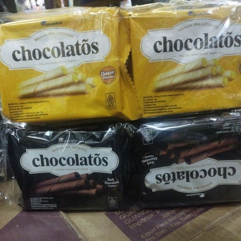 

Chocolatos wafer roll 1pack