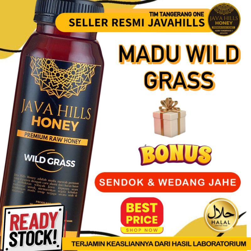 

JAVA HILLS WILD GRASS madu hitam raw honey diabetes jantung anemia hipertensi nafsu makan