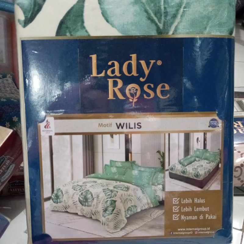 sprei ladyrose(wilis)
