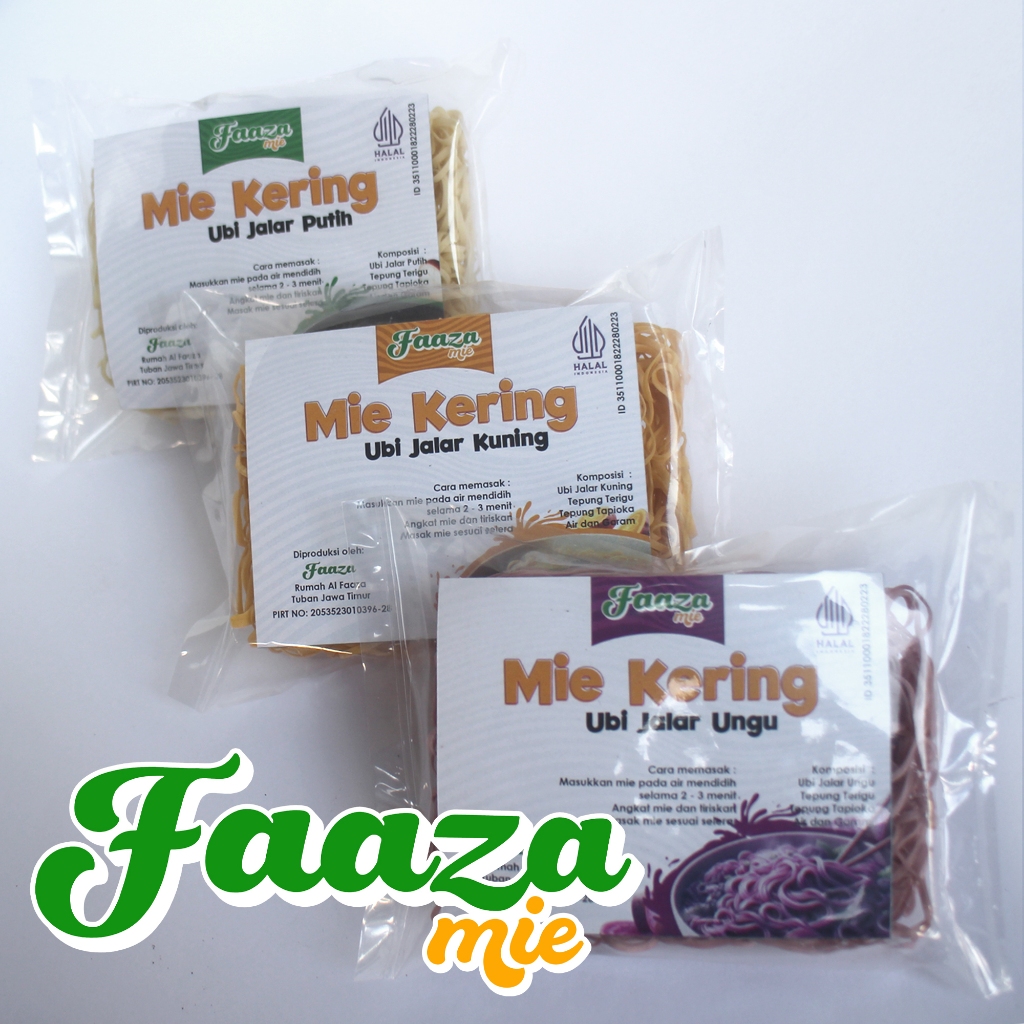 

Mie Kering Faaza mie / Mie Kering Telo
