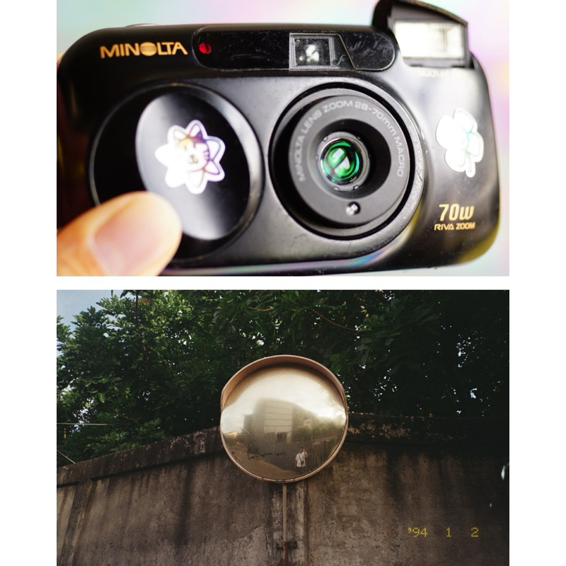 Minolta Riva Zoom 70W 35mm Analog Film Camera