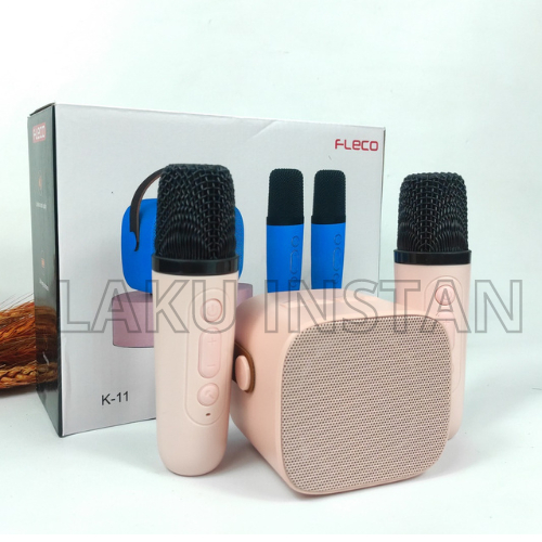 Speaker Portable Bluetooth Mini Fleco K -11 / Speaker Fleco Free 2 Mic Wireless MURAH