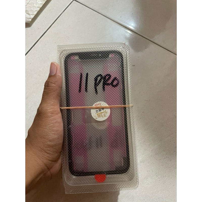 Kaca Lcd / Glass + Frame + Oca Pengganti Kompetible iPhone 11Pro