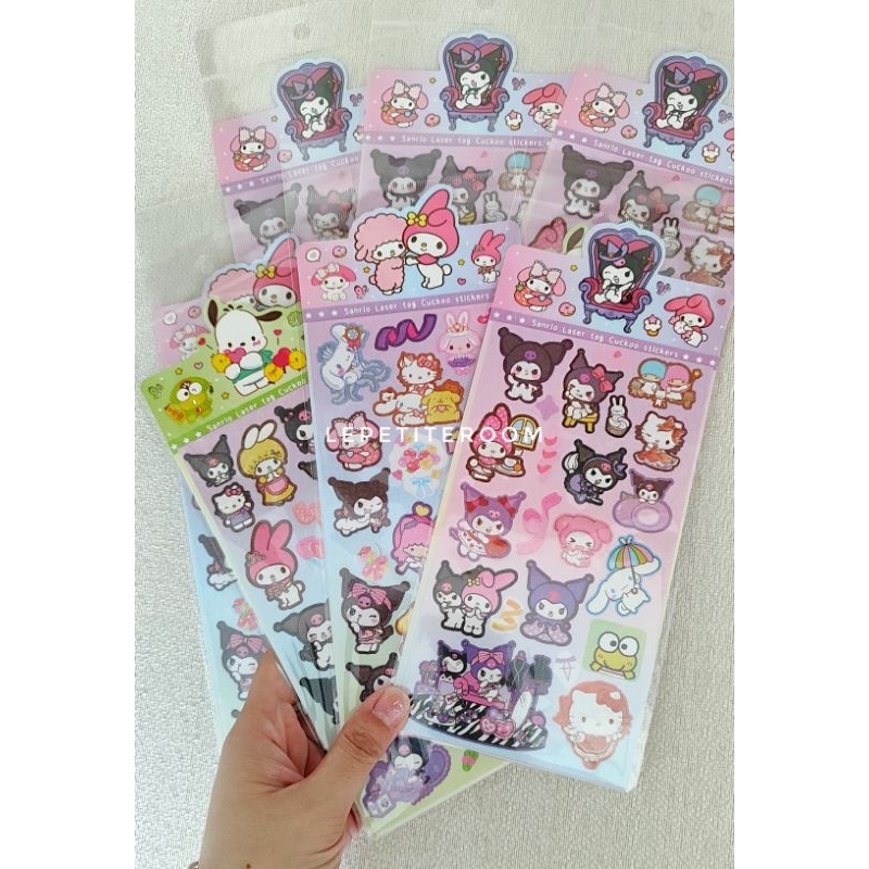 STIKER SANRIO MURAH/ STIKER CINNAMOROLL / STIKER MY MELODY / STIKER POCHACCO MURAH RANDOM