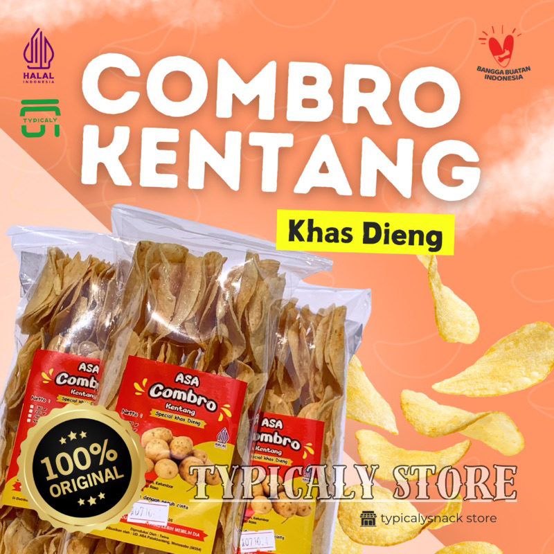 COMBRO KENTANG KHAS DIENG || CAMILAN COMBRO TWINS || OLEH OLEH KHAS DIENG