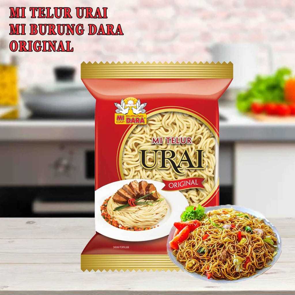 

Mi Urai Original Mi Telur Burung Dara 140 Gr MIE TELUR MIE KUNING MIE PANGIST