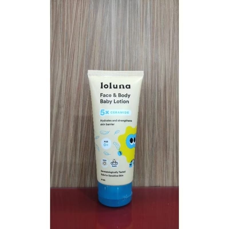 Loluna Face & Body Baby Lotion / Krim Muka & Badan Bayi & Anak / Krim untuk Newborn ( 463 502)