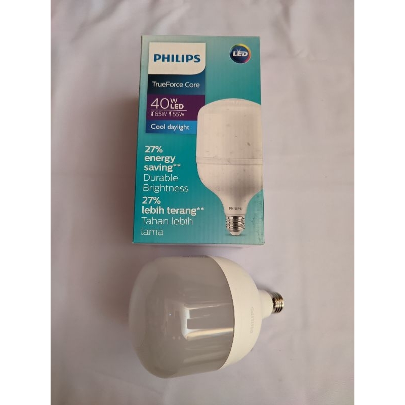 LAMPU LED PHILIPS 40 WATT TRUE FORCE CORE