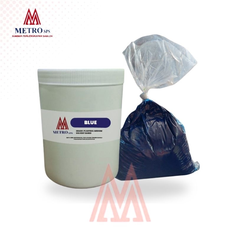 

Plastisol Warna Medium Lokal Kemasan 1 KG