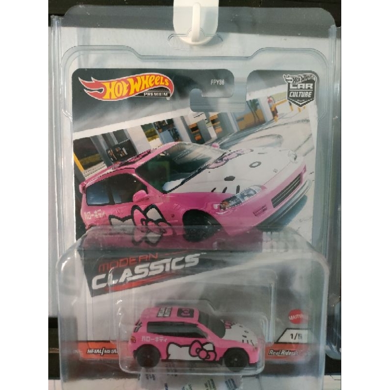 Hotwheels Civic EG Hello Kitty