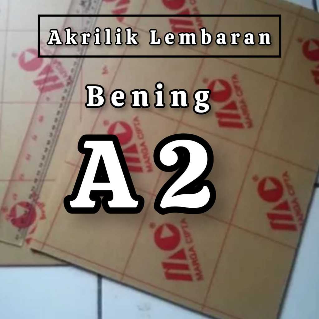 

Akrilik Lembaran A2 Bening