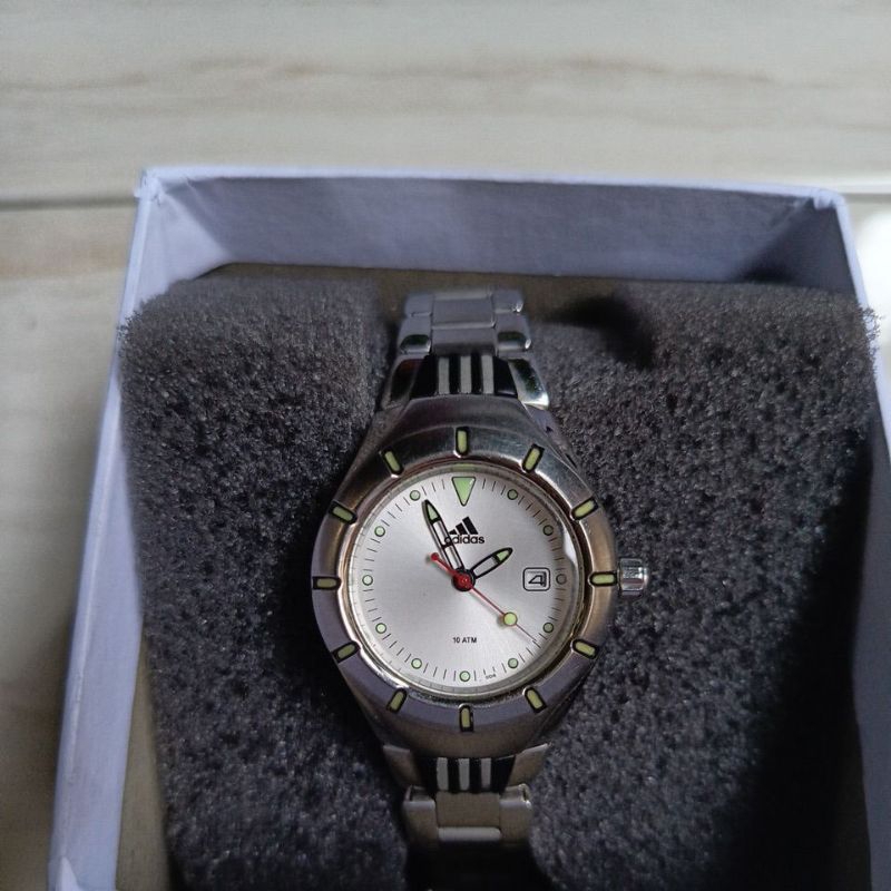 jam tangan cewek original Adidas preloves second bekas