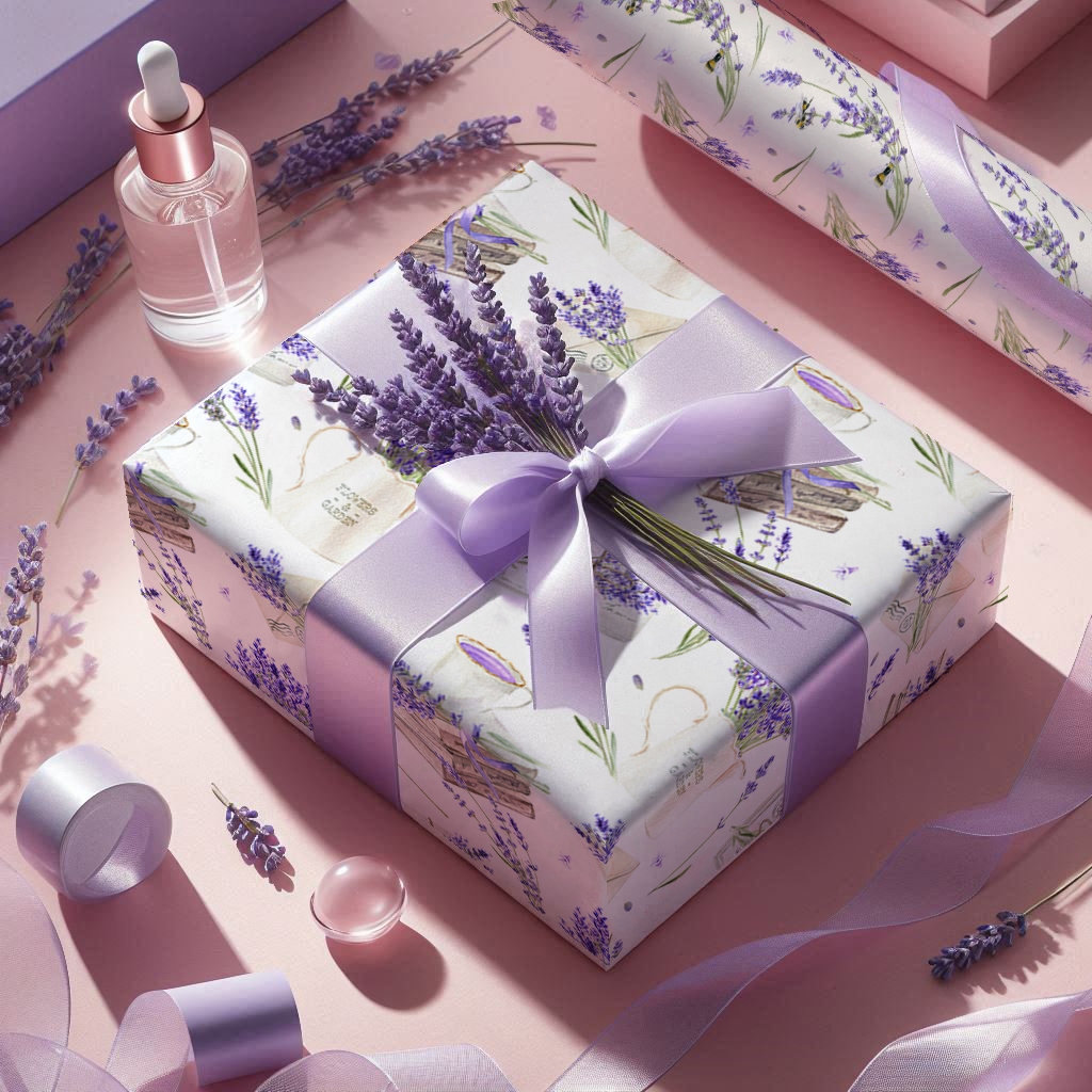 

Lavender Story" Kertas Kado Exclusive, Wrapping Paper by Kaika Gallery