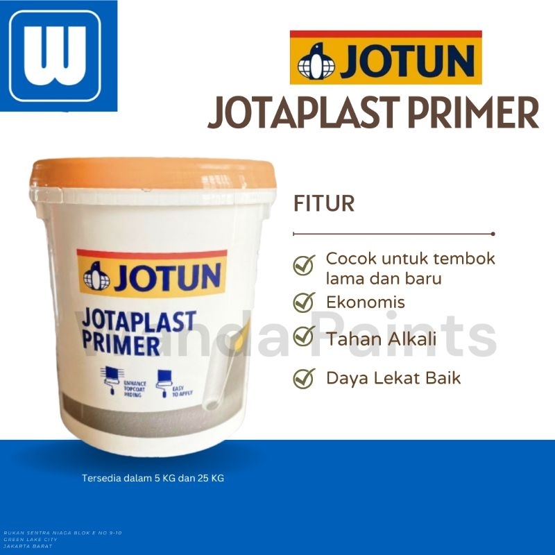 JOTUN JOTAPLAST PRIMER Cat Dasar (3.5 L)