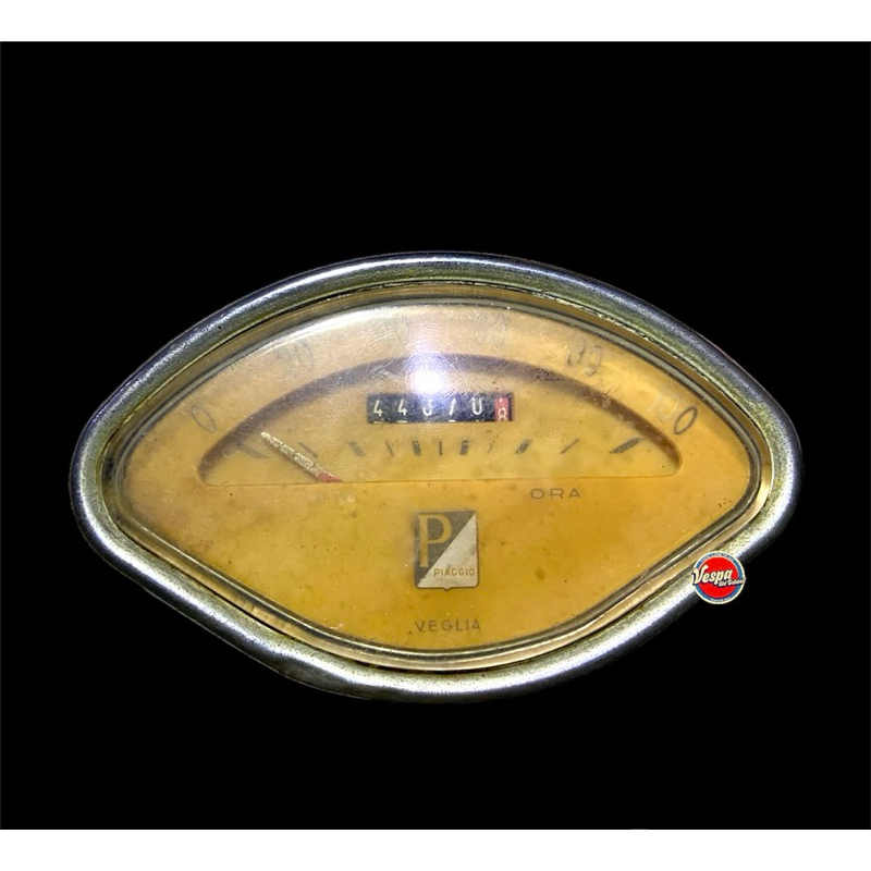 Speedometer Oval P/ 100KM Vespa VBB VBA Sprint S GL Granlusso GSMK