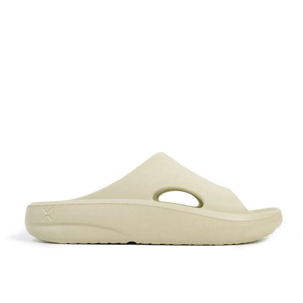 Porto X Verner Beige - Sandal Jepit Karet Sandal Unisex Soleandjoy