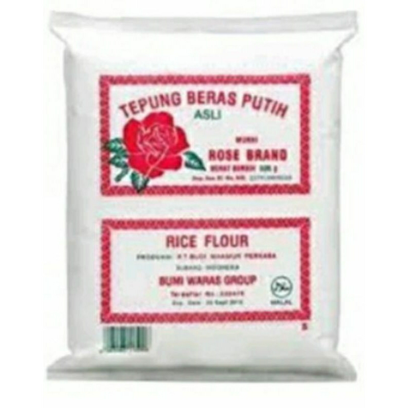 

Tepung beras.putih rose.brand.500 gr