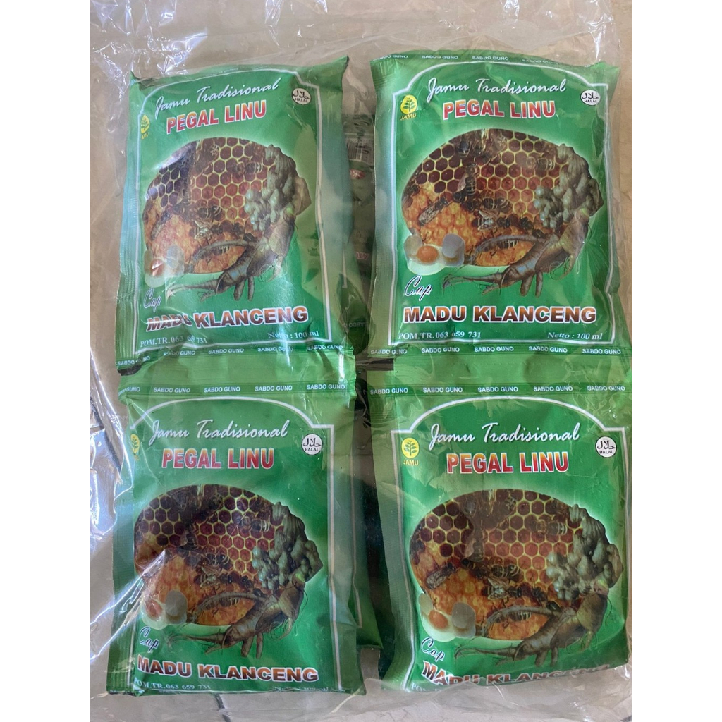 

MADU KLANCENG100 ML JAMU CAIR SACHET PEGAL LINU 1 PACK