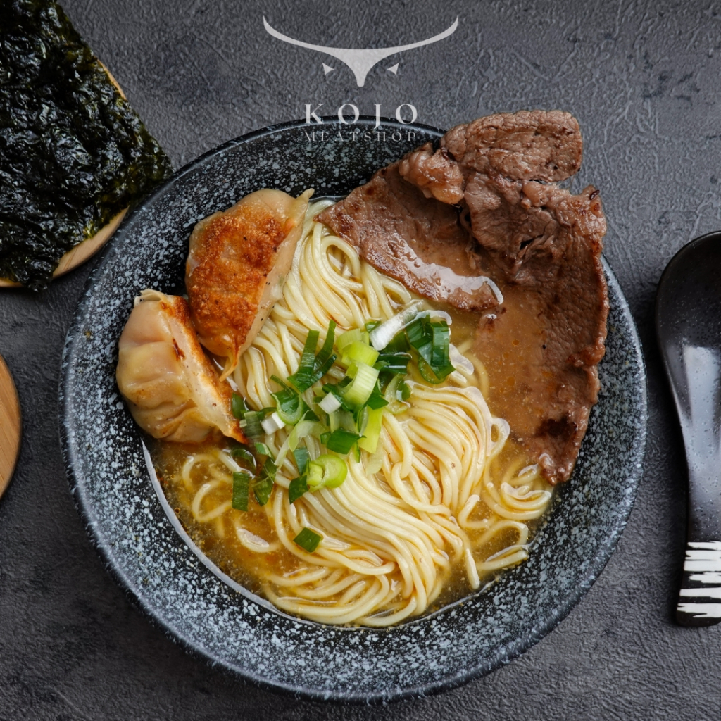

Kojo Signature Beef Ramen (Ramen Kuah Asin/Gurih/Creamy) (HALAL)