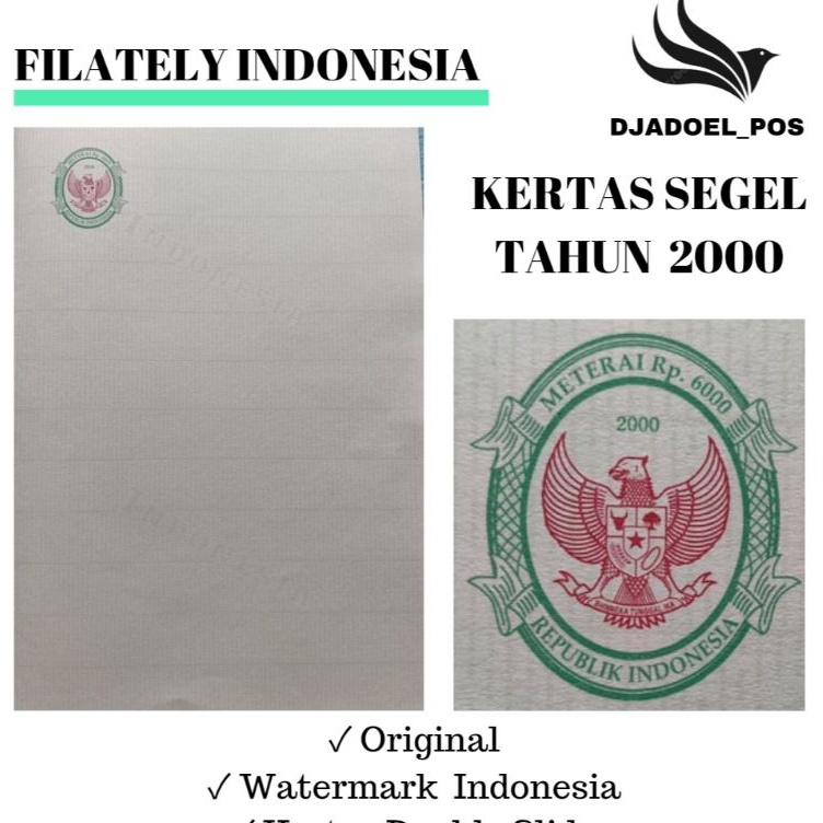 

KODE L34R BUY 2 GET 1KERTAS SEGEL TAHUN 2 Double Asli