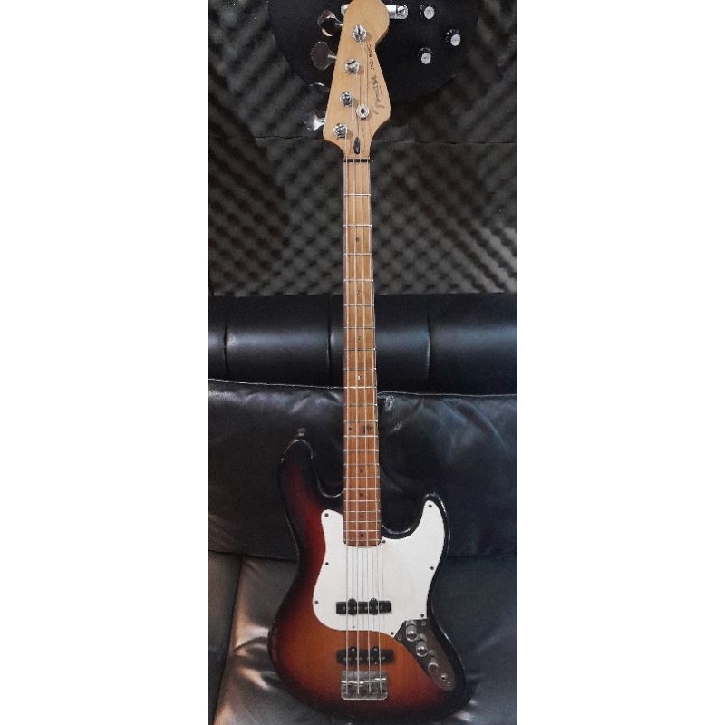 Gitar Bass Fender Bass jazz  sunburst Vintage (siap pakai) second