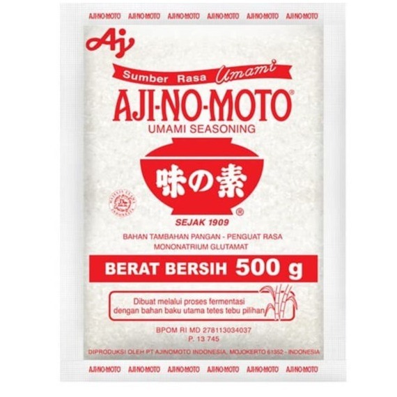 

Ajinomoto Seasoning MSG 500 Gram