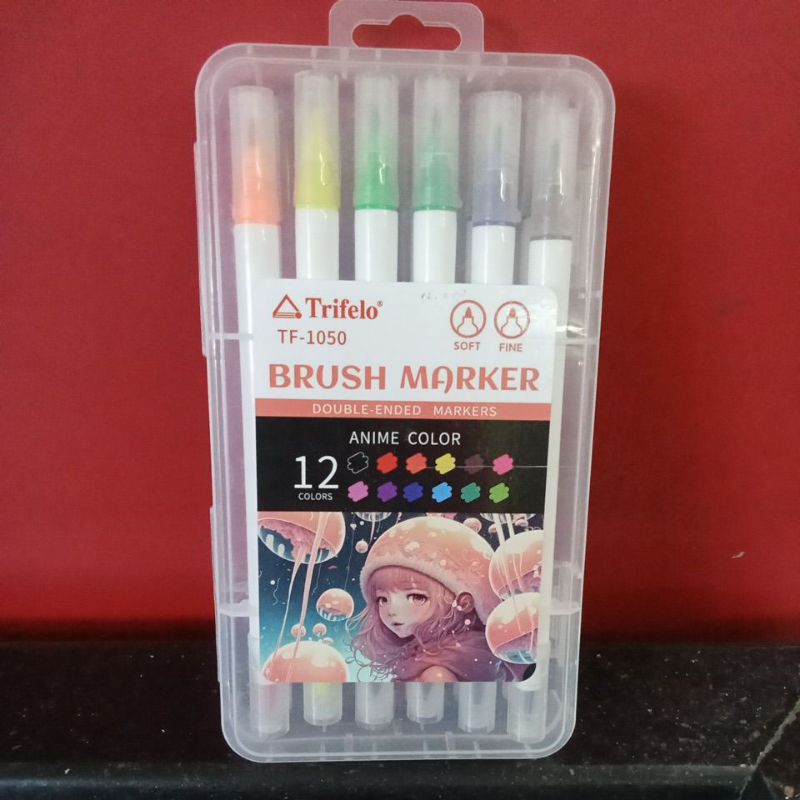 

Brush Marker Trifelo TF-1050 Soft Fine 12 Color