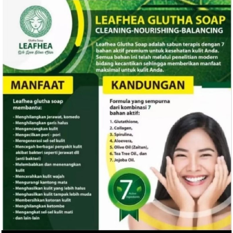 COD SABUN LEAFHEA untuk jerawat 100% ORIGINAL - Sabun Leafhea Original | Sabun Leafhea Gluta