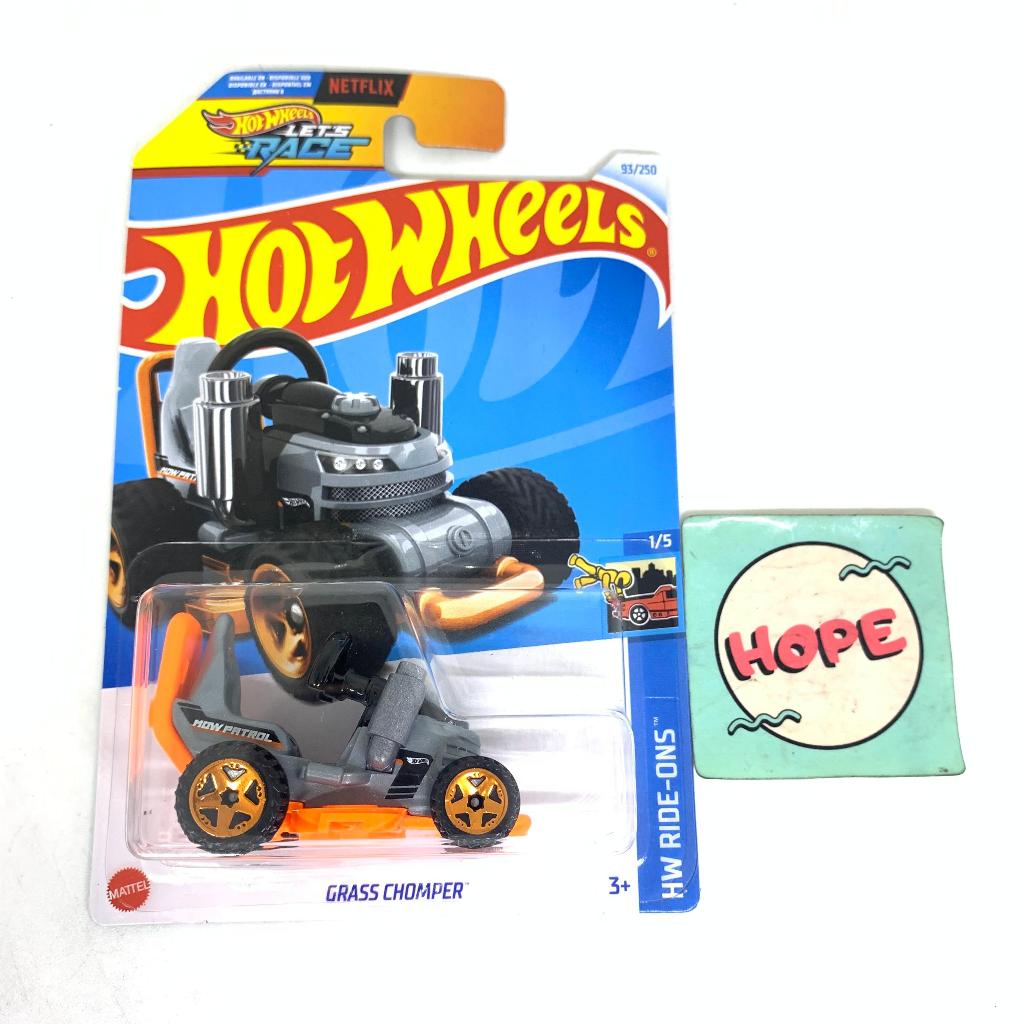 HotWheels Grass Chomper Diecast HW Ride-Ons Original Mattel