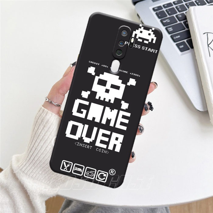 Softcase For OPPO A5 2020 A9 2020- Motif GAME [MJ001] Pelindung Handphone - kesing hp - Case Android